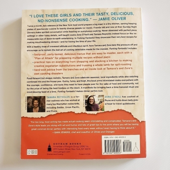 Forking Fantastic Cookbook Zora O'Neill And Tamara Reynolds - Picture 2 of 3